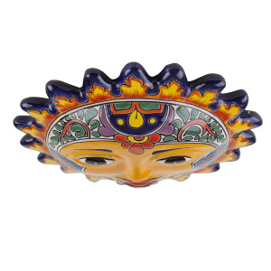 Ceramiczne słońce z Meksyku - 50 cm