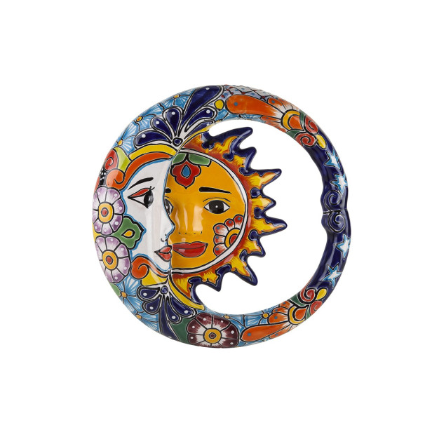 Ceramiczna ozdoba - Eklipsa z Meksyku - 37 cm