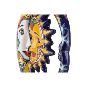 Ceramiczna ozdoba - Eklipsa z Meksyku - 37 cm