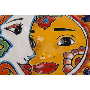 Ceramiczna ozdoba - Eklipsa z Meksyku - 37 cm