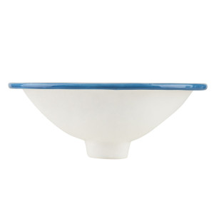 Aqua Azul Mini - owalna umywalka wpuszczana