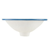 Aqua Azul Mini - owalna umywalka wpuszczana
