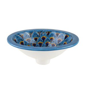 Aqua Azul Mini - owalna umywalka wpuszczana
