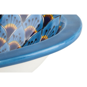 Aqua Azul Mini - owalna umywalka wpuszczana