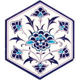 Heksagonalne płytki ceramiczne z Turcji