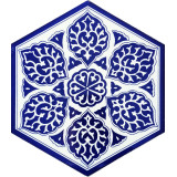 Heksagonalne płytki ceramiczne z Turcji
