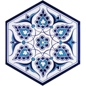 Heksagonalne płytki ceramiczne z Turcji