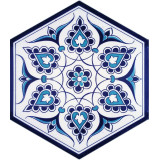 Heksagonalne płytki ceramiczne z Turcji