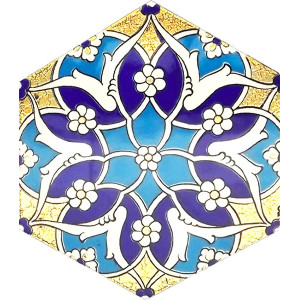 Heksagonalne płytki ceramiczne z Turcji
