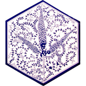 Heksagonalne płytki ceramiczne z Turcji