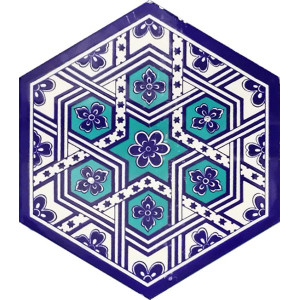 Heksagonalne płytki ceramiczne z Turcji