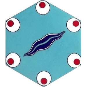 Heksagonalne płytki ceramiczne z Turcji