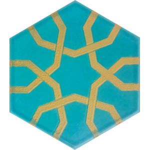 Heksagonalne płytki ceramiczne z Turcji