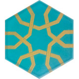 Heksagonalne płytki ceramiczne z Turcji