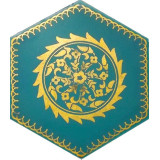 Heksagonalne płytki ceramiczne z Turcji