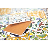 Wati - dekoracyjny patchwork z Tunezji 10 x 10 cm