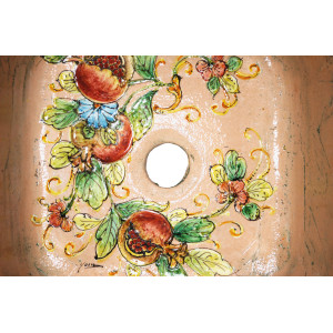 Matilde - kwadratowy zlew ceramiczny z Włoch