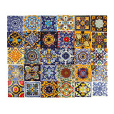 Colorido  - wielobarwny meksykański patchwork - 30 sztuk