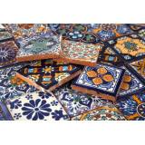 Colorido  - wielobarwny meksykański patchwork - 30 sztuk