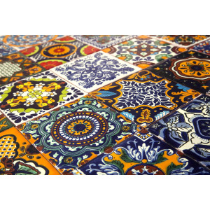 Colorido  - wielobarwny meksykański patchwork - 30 sztuk
