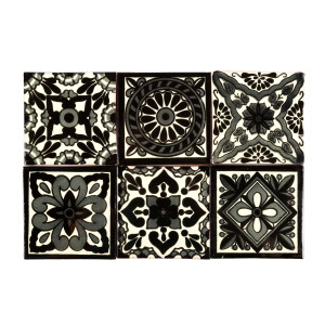 Ferran - patchwork z płytek ceramicznych - 30 sztuk