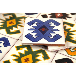 Hucul -  patchwork z płytek ceramicznych - 30 sztuk