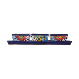 Cuadros - ceramiczny półmisek Talavera do przekąsek - 4 części