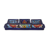 Cuadros - ceramiczny półmisek Talavera do przekąsek - 4 części