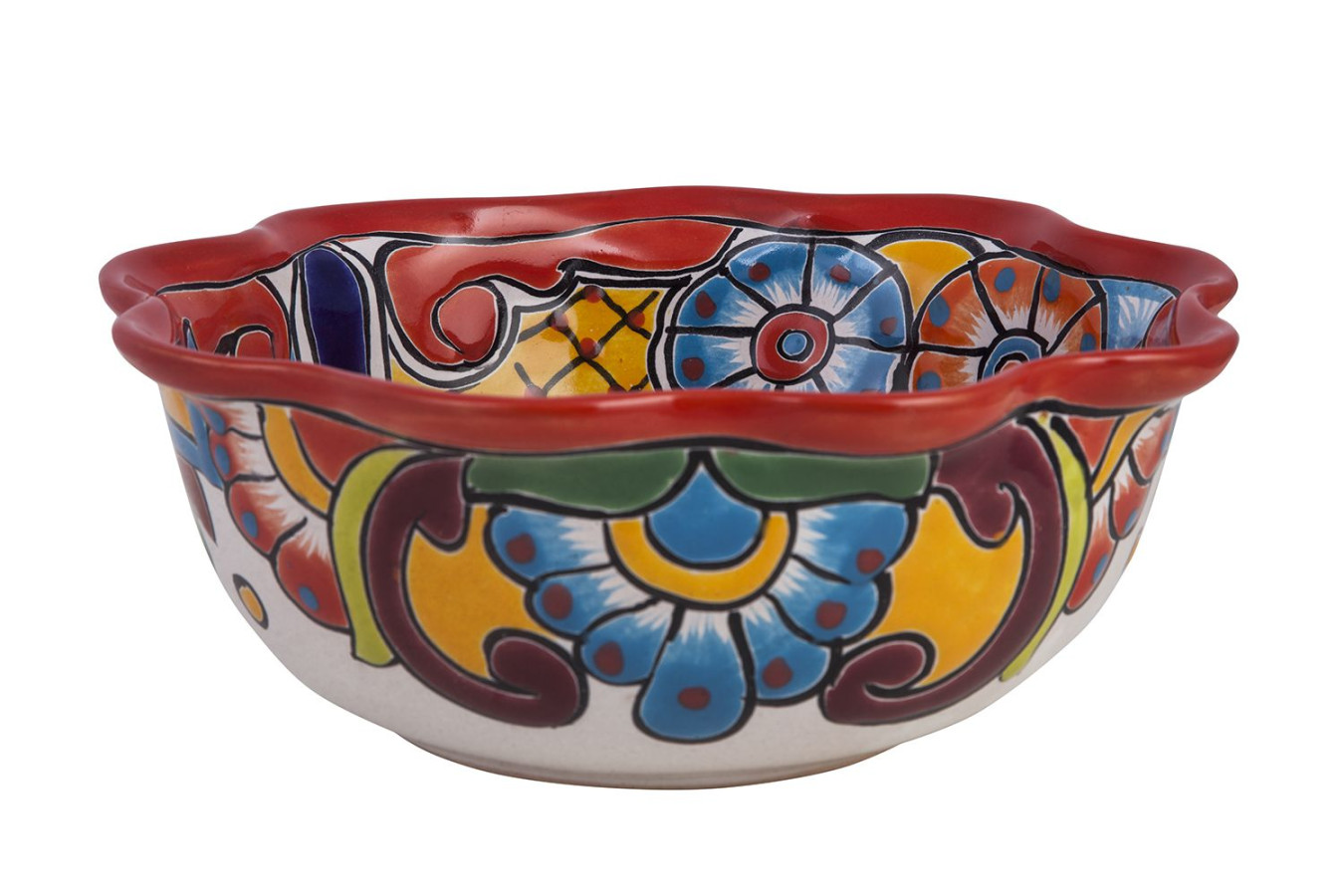 Chicharronera Mediana - ceramiczna misa Talavera
