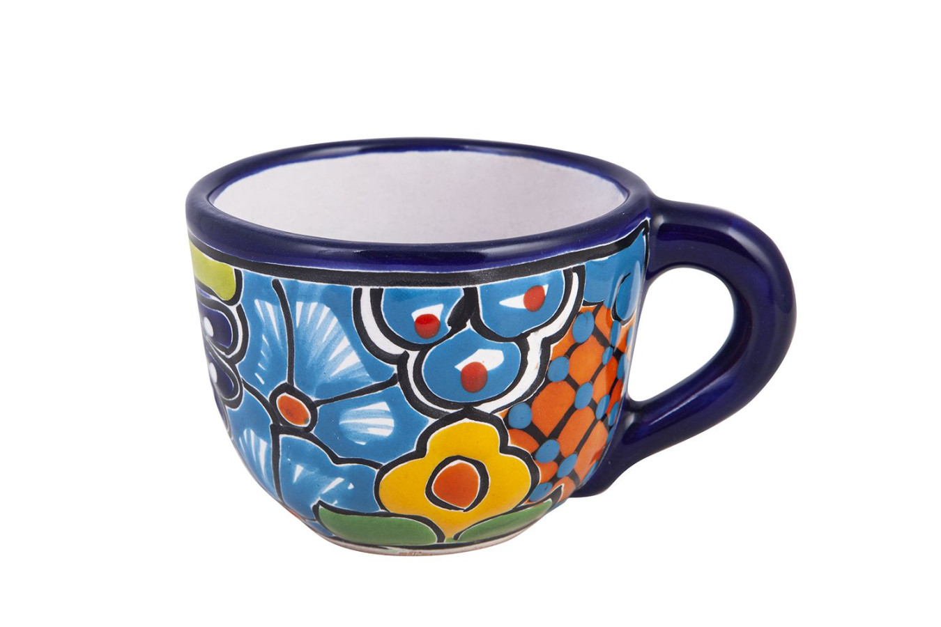 Taza - ręcznie wykonany kubek Talavera