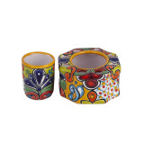 Viento - ceramiczny zestaw łazienkowy z Meksyku