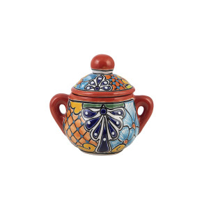 Juego - set da tè - ceramica Talavera - 9 pezzi