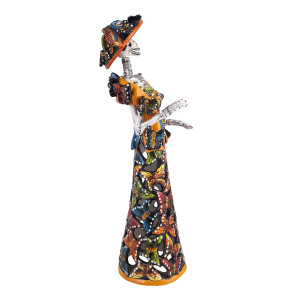 Calado Mariposa - tradycyjna figura La catrina