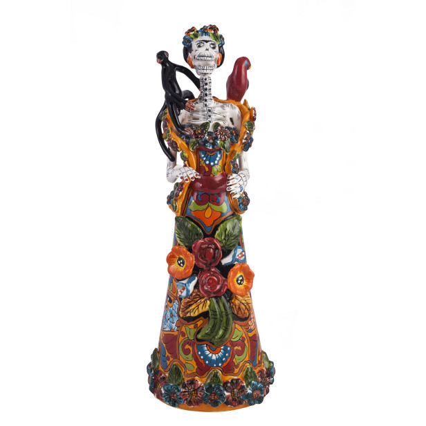 Frida con rebozo - tradycyjna figura La catrina