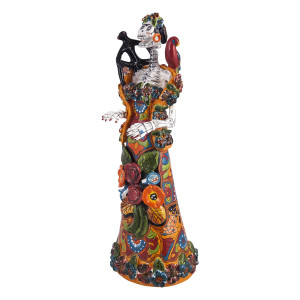 Frida con rebozo - tradycyjna figura La catrina