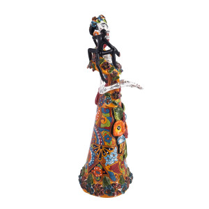 Frida con rebozo - tradycyjna figura La catrina