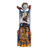 Frida Sentada - tradycyjna figura Talavera z Meksyku