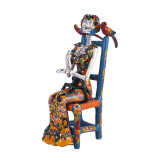 Frida Sentada - tradycyjna figura Talavera z Meksyku