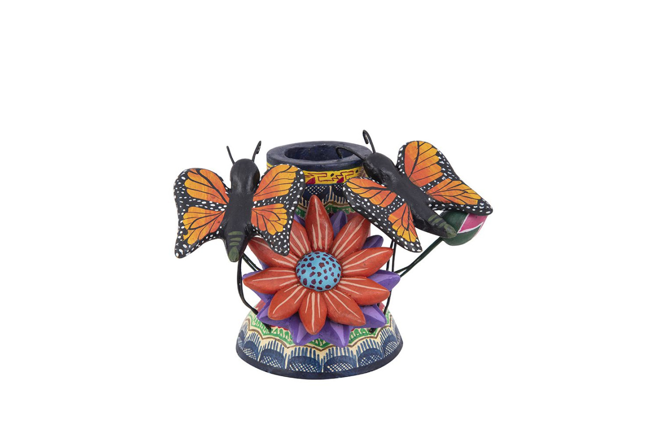 Candelero mariposa - świecznik z Meksyku 