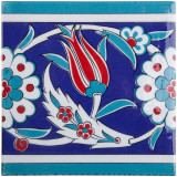 Khmer - borderowa płytka ceramiczna iznik