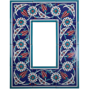 Khmer - borderowa płytka ceramiczna iznik