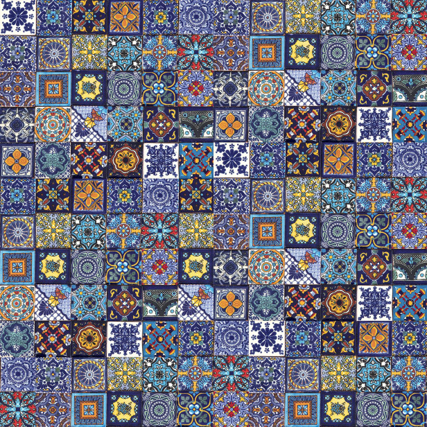Tonito - małe płytki meksykańskie 5x5 - 120 sztuk