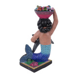 Sirena - Figurka syreny rękodzieło z Meksyku - wys. 35 cm