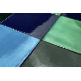 Malaquita - patchwork z płytek jednokolorowych 