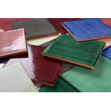 Ciruela - patchwork z płytek jednokolorowych - 90 szt. 1 m2