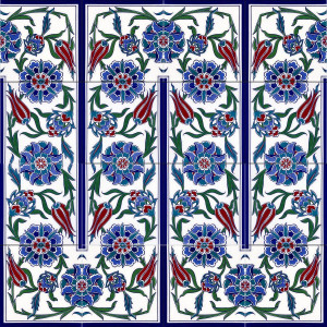 Bilun - ceramiczne bordery iznik