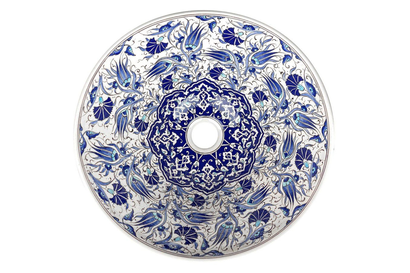 Irmak – kolorowa umywalka iznik