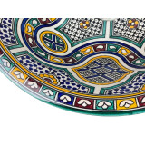Zanya - Kolorowa umywalka ceramiczna z Maroka