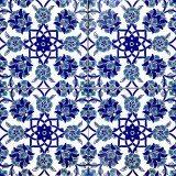 Aysu - ceramiczne płytki iznik 20x20cm, opakowanie 12 sztuk (0,48m2)
