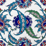 Kelebek - płytki ścienne iznik